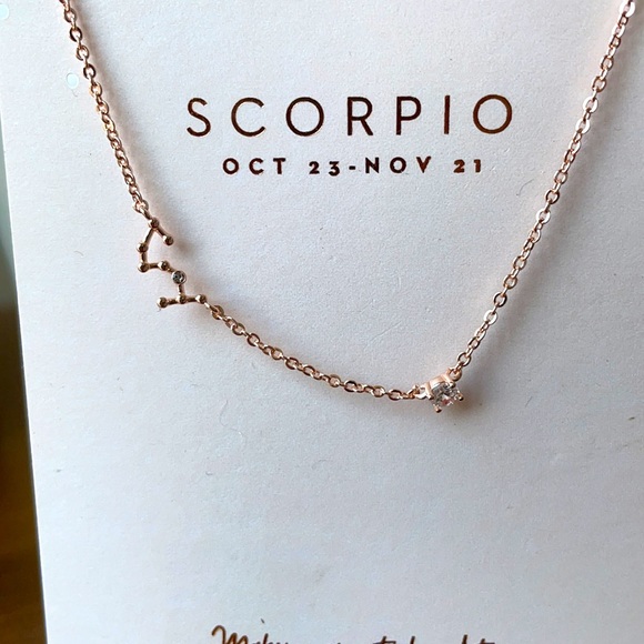 LAUREN CONRAD SCORPIO CUBIC ZIRCONIA NECKLACE - Picture 3 of 3